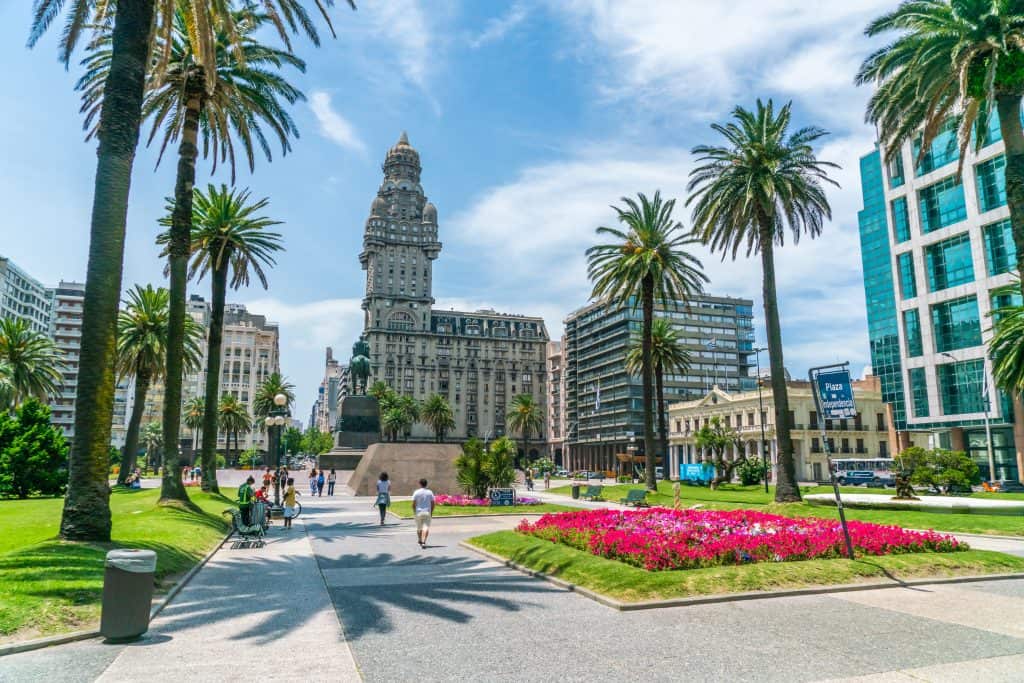 Montevideo in Uruguay